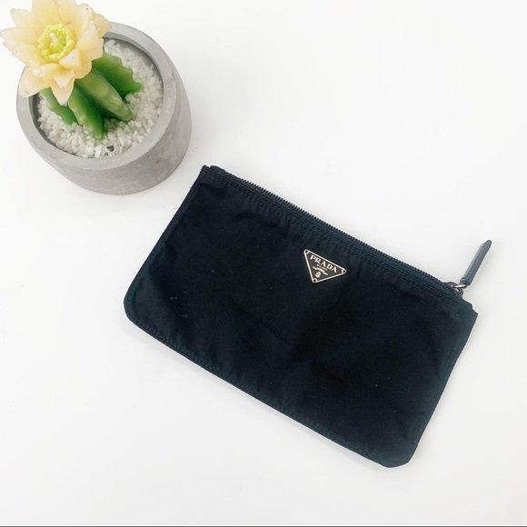 Prada Handbags - Prada Nylon Jewelry Cosmetic Bag